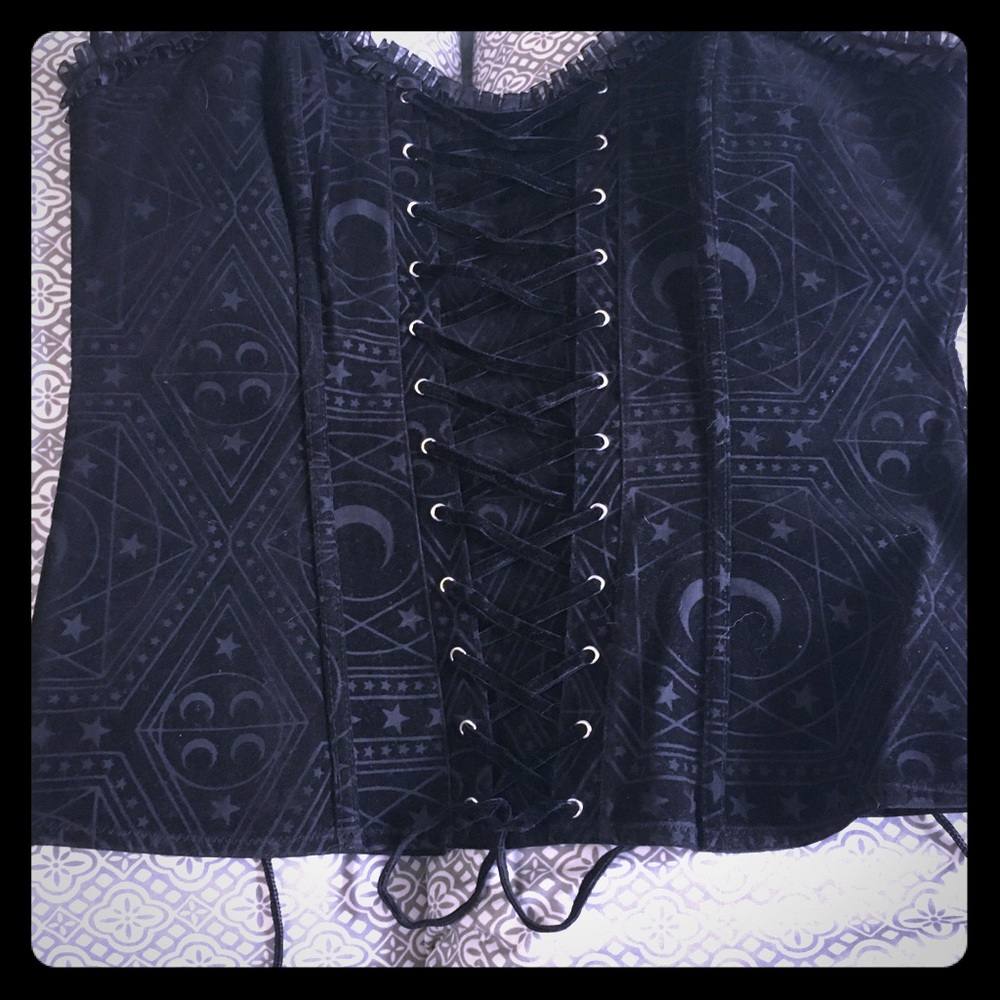 BRAND NEW! Black corset